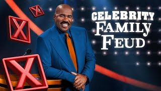 Best Of Celebrity Family Feud With Steve Harvey [upl. by Lemor]