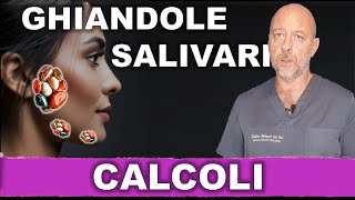 Scialolitiasi calcoli delle ghiandole salivari [upl. by Ahseital]