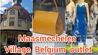 Maasmechelen Village Branded Outlet Shopping Center Belgium Europe Big Sale [upl. by Ziwot]