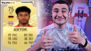 Danny Aarons reacts to Adeyemis rating in FIFA 22 [upl. by Locklin]