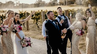 Laura  Josh  Sandalford Wines  Perth Wedding Video [upl. by Lacram905]