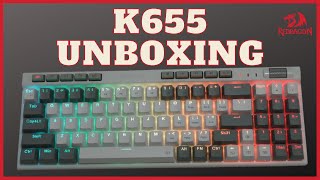 Redragon K655 75 Keyboard Unboxing and Review [upl. by Babby]