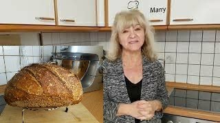 Schmackhaftes Brot backenlivito madre Rezept auch für den Thermomix® TM5TM6 [upl. by Dnaloy]