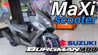 New Suzuki Burgman 400 Specs Features Price Installment DP Monthly Alamin mo haydols [upl. by Letisha]