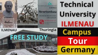 Technical University Ilmenau CAMPUS TOUR  Thuringia  Germany  Vlog 2 [upl. by Amoihc]