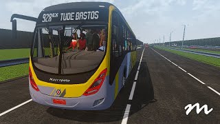 Mapa RMBS 10 Linha 928EX  Proton Bus Simulator [upl. by Ailic]