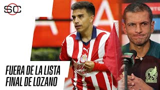 CONFIRMADO  LAS CINCO BAJAS DE MÉXICO PARA LA COPA AMÉRICA  ¿DECISIÓN ACERTADA DE JAIME LOZANO [upl. by Preiser]