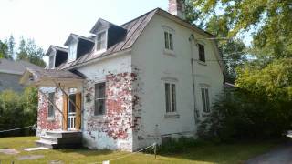 Tour extérieur de la Maison de Félix Leclerc à Vaudreuil [upl. by Kore]