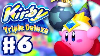 Kirby Triple Deluxe  Gameplay Walkthrough Part 6  Level 6 Royal Road Nintendo 3DS [upl. by Ellehcin]