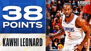 Kawhi Leonard GOES OFF For 38 Points In Clippers Game 1 Win  April 16 2023 [upl. by Bullion]