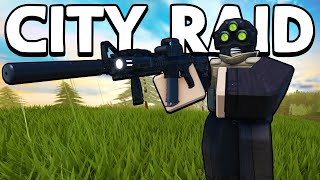 RAIDING the ENTIRE CITY for GOOD LOOT in Aftermath ROBLOX [upl. by Geordie]