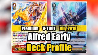 Premium Alfred Deck Profile VTD01  Cardfight Vanguard [upl. by Fotina6]