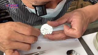 How they change SEIKO MOVEMENT NEW Battery type [upl. by Yeroc]