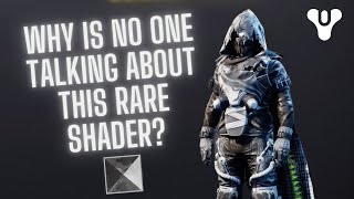 WHY IS NO ONE TALKING ABOUT THIS RARE SHADER IN DESTINY 2 WITCH QUEEN DEAD ORBIT CAMO [upl. by Rese640]