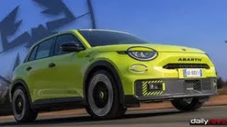 2025 Fiat Abarth 600e Turismo  Track Performance  Driving Scenes [upl. by Eneg]