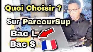 ParcourSup  Quelle FORMATION Choisir selon votre baccalauréat  étudiants étrangers BTS CPGE [upl. by Innej]