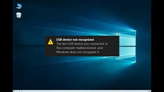 How to fix error the last USB device not recognized [upl. by Alphonsa]