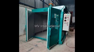 Customized Box Oven Size H 2100 x W 2100 x L 2500 mm Working Temp180° Celsius with 2 Blowers [upl. by Micheal]