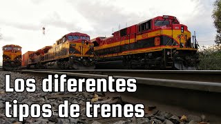 Estos son los tipos de trenes de carga según sus vagones y mercancias que transportan [upl. by Oyam108]