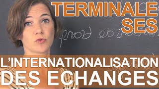 Comment expliquer linternationalisation des échanges   SES  Terminale  Les Bons Profs [upl. by Sewole]