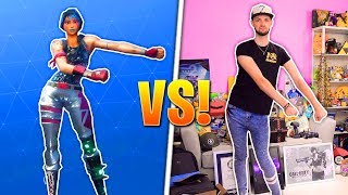 Fortnite DANCES  REAL LIFE CHALLENGE [upl. by Anrat]