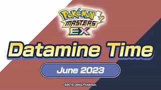 Pokemon Masters EX JUNE 2023 DATAMINE [upl. by Alikam]