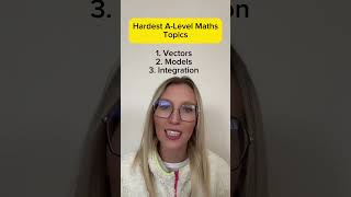 Top 3 hardest ALevel Maths topics Comment your thoughts below alevels alevelmaths revision [upl. by Rowley]