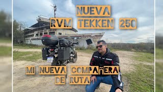 Así es la Nueva Tekken 250 de RVM Impresionantes cambios Test drive y review [upl. by Dowdell8]