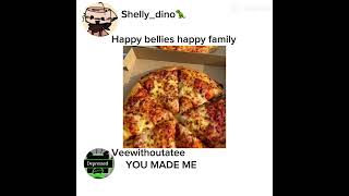 POV vee and Shelly on thanksgiving dandysworld shellvision roblox capcut fyp [upl. by Sorensen783]