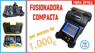 Mini Fusionadora compacta Fibra óptica [upl. by Seligman44]