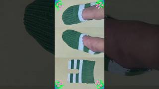 PURANE SWEATER KE EK CHHOTE SE TUKDE SE BANAYE BABY SHOE shorts trending wintersocks babybooties [upl. by Nilahs207]