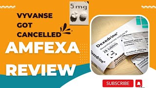 Vyvanse Elvanse is Cancelled DEXAMFETAMINE REVIEW  ADHD Med Update 2022 [upl. by Stanfield]