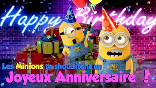 Les Minions te souhaitent un Joyeux Anniversaire 2 [upl. by Ahteres]