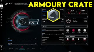 How to Use ASUS ROG Armoury Crate  Review [upl. by Li583]