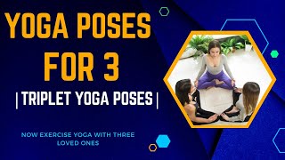 3 Person Yoga Poses  Yoga Poses For 3  Three Person Yoga Poses  Yoga For 3  Health and Care [upl. by Lerat]