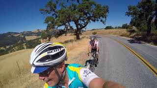 Road Cycling Mt Hamilton to the Lick Observatory On A Serotta Legend Ti amp Calfee Tetra Pro [upl. by Dyal]