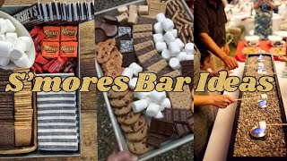 S’mores Bar Ideas to Try DIY S’mores Bar for Parties and Weddings [upl. by Martinelli]