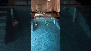 Acrylic floor on the pool shorts acrylic events weddings [upl. by Quince]