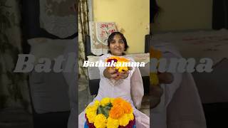 Bathukamma🌸bathukamma teluguvlogs ytshorts ytshortsindia bathukammadjsongs bathukamma2024 [upl. by Aihseuqal]