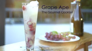 How to make the best Champagne Cocktail with Vodka and Fresh Grapes [upl. by Aharon]