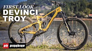 2021 Devinci Troy Angular Beauty  First Look [upl. by Alacim]