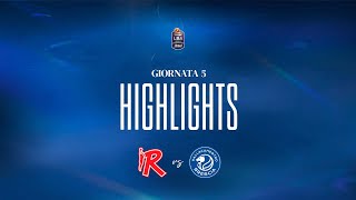 Highlights  UNAHOTELS Reggio Emilia  Germani Brescia  LBA 2425  Giornata 5 [upl. by Fredel]