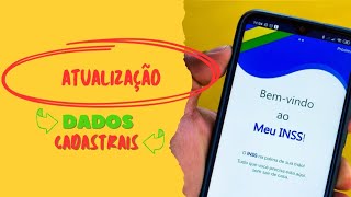 Como fazer requerimento de atualização de Dados Cadastrais no meu INSS passo a passo [upl. by Alram]