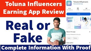 Toluna Influencers Real or Fake  Toluna Influencers Payment Proof  Withdrawal  Survey Problem [upl. by Oicnanev]