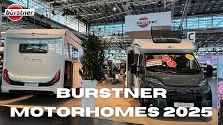 NEW Bürstner Motorhomes 2025 New UK Models [upl. by Cleaves]