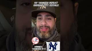 Yankees Regular Season Gm 70 Post Game Recap3 Outs61224 New York Yankees vs Kansas City Royals [upl. by Waxman]