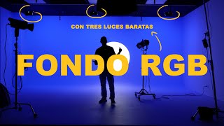 Como HACER una pared RGB en tu estudio  quotBARATAquot [upl. by Parette161]