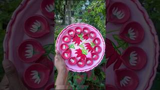 Dewali Thali Decoration 😍 diy dewali platepainting painting viralvideo shorts trending yt [upl. by Gil755]