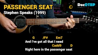 Passenger Seat  Stephen Speaks 1999 Easy Guitar Chords Tutorial with Lyrics [upl. by Durware]