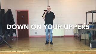 ABSOLUTE BEGINNER LINE DANCE  LESSON 12  Down on your Upper [upl. by Ackerman689]